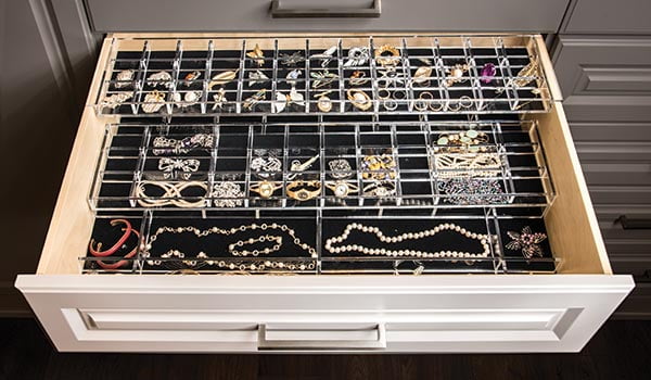 Custom Closet Accessories | 38three tier jewelry organizer