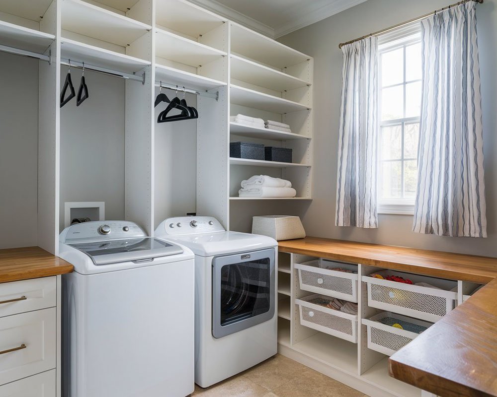 Laundry and utility room — after