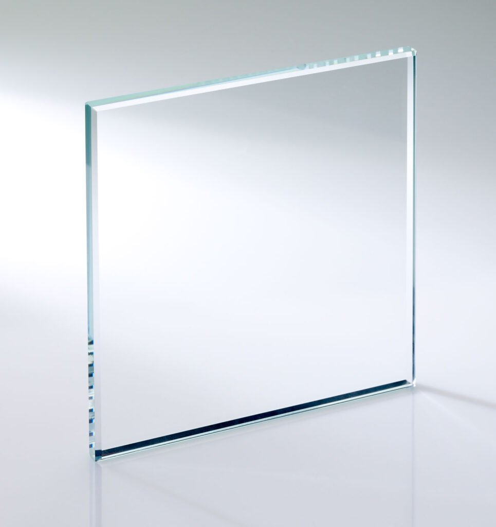 Clear glass CG closet door insert