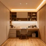 Storage solutions for home office.