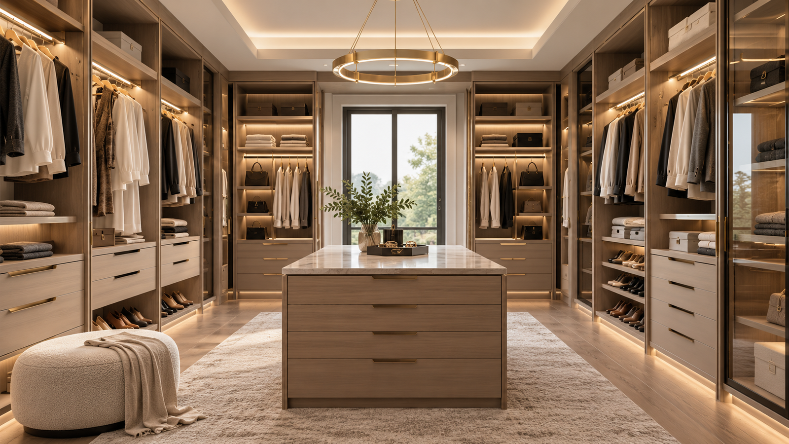 walk-in closet dimensions