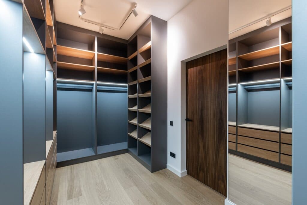 how to design a master closet