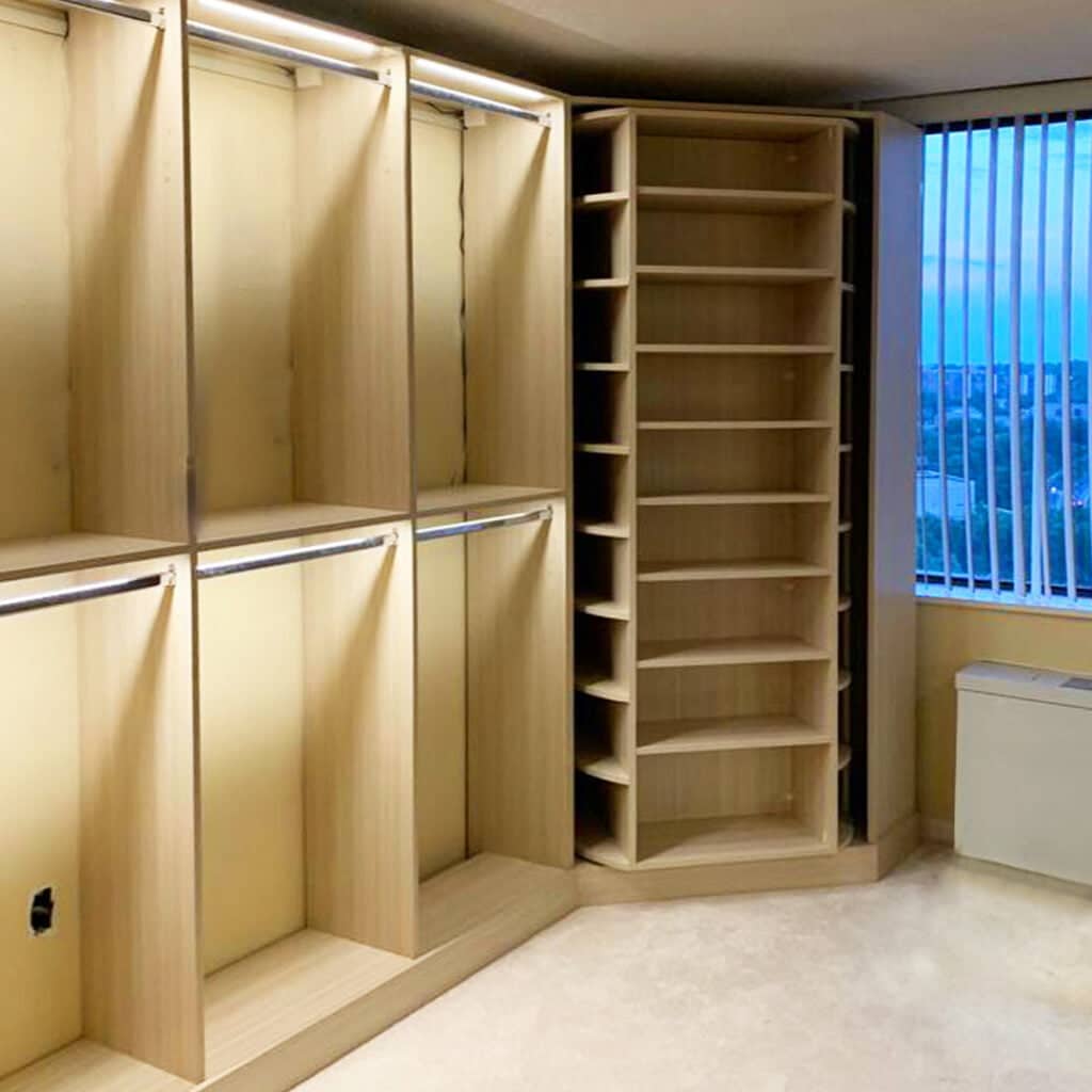 lighting ideas custom closets Chantilly